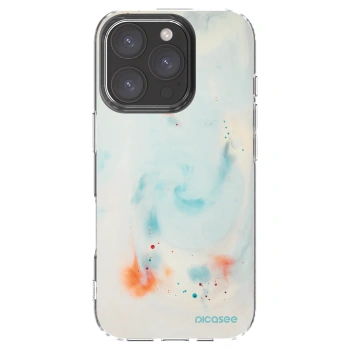 Picasee silikonový průhledný obal pro Apple iPhone 16 Pro - Splash