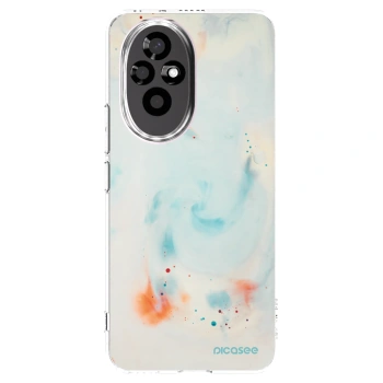 Picasee silikonový průhledný obal pro Honor 200 5G - Splash
