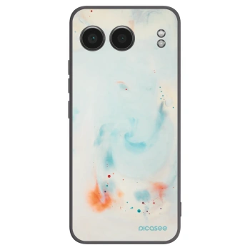 Picasee silikonový černý obal pro OnePlus Nord 4 - Splash