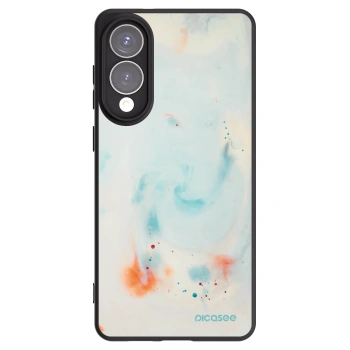 Picasee silikonový černý obal pro Samsung Galaxy S25 Edge 5G - Splash