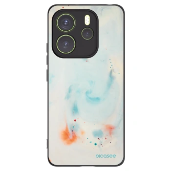 Picasee silikonový černý obal pro Xiaomi Redmi Note 14 4G - Splash