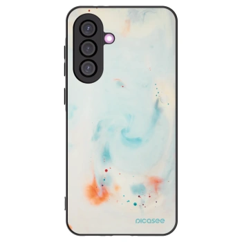 Picasee silikonový černý obal pro Samsung Galaxy A56 5G A566B - Splash