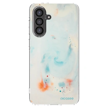Picasee silikonový průhledný obal pro Samsung Galaxy A56 5G A566B - Splash
