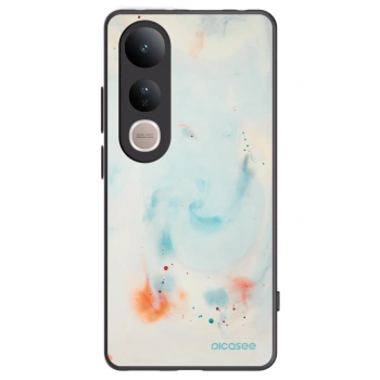 Picasee silikonový černý obal pro Vivo V50 Lite 5G - Splash