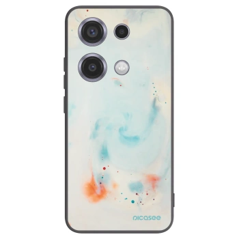 Picasee silikonový černý obal pro Xiaomi Redmi Note 14S - Splash