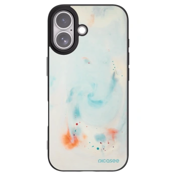 Picasee silikonový černý obal pro Apple iPhone 17 - Splash