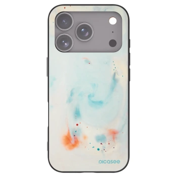 Picasee silikonový černý obal pro Apple iPhone 17 Pro - Splash