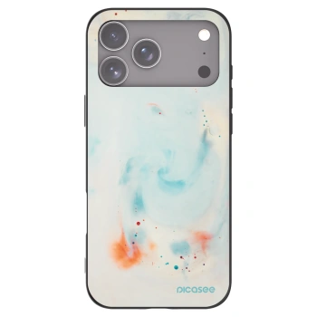 Picasee silikonový černý obal pro Apple iPhone 17 Pro Max - Splash