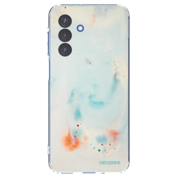 Picasee silikonový průhledný obal pro Samsung Galaxy A17 5G - Splash