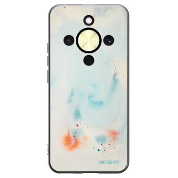 Picasee silikonový černý obal pro Honor Magic8 Lite 5G - Splash