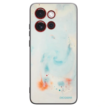 Picasee silikonový černý obal pro Motorola Edge 60 Neo 5G - Splash