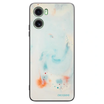 Picasee silikonový černý obal pro Motorola Moto G06 - Splash