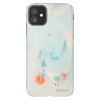 Picasee silikonový průhledný obal pro Apple iPhone 11 - Splash