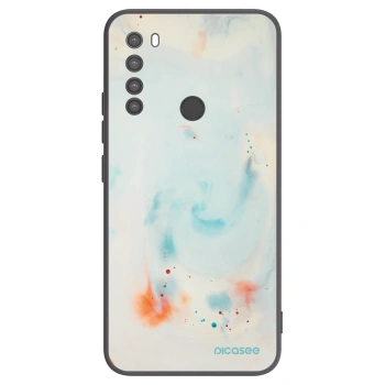Picasee silikonový černý obal pro Xiaomi Redmi Note 8 - Splash