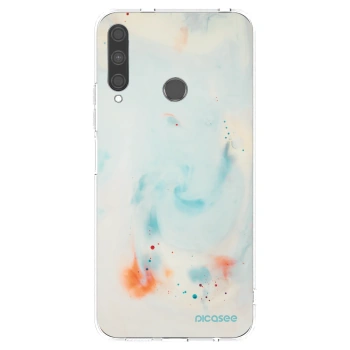 Picasee silikonový průhledný obal pro Huawei P40 Lite E - Splash