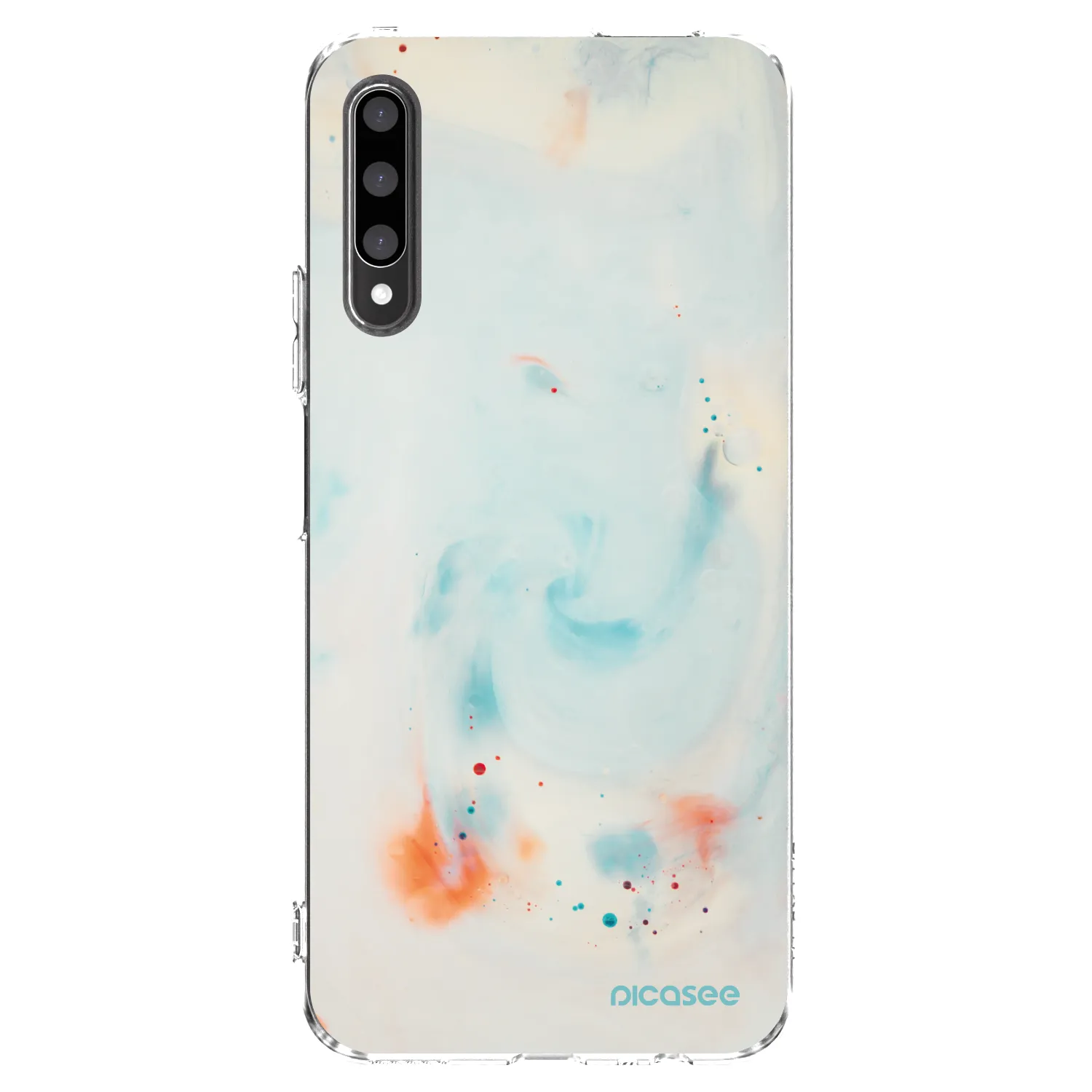 Picasee silikonový průhledný obal pro Honor 9X Pro - Splash