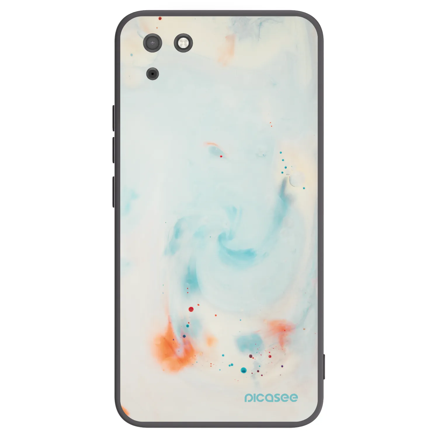 Picasee silikonový černý obal pro Huawei Y5P - Splash