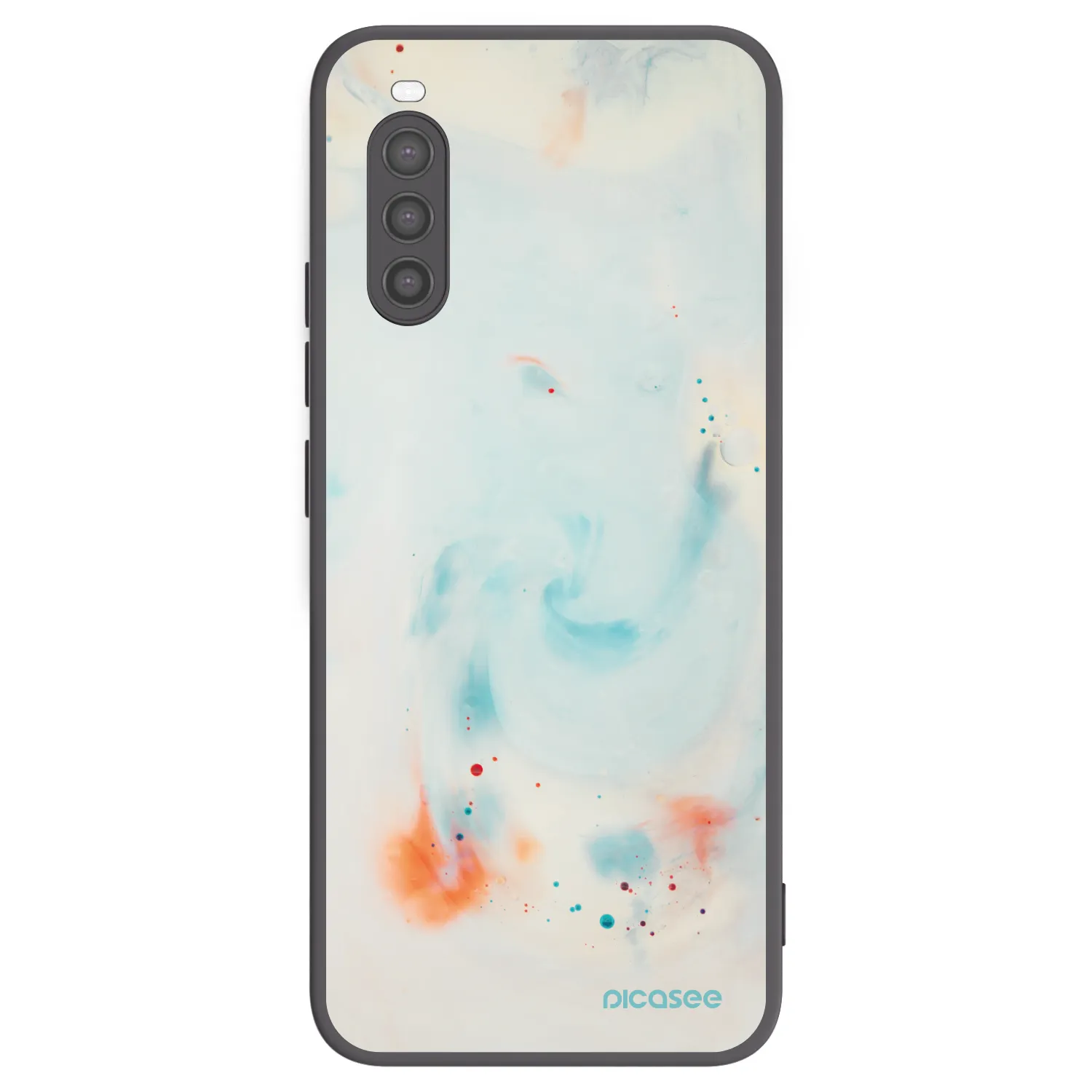 Picasee silikonový černý obal pro Sony Xperia 10 II - Splash