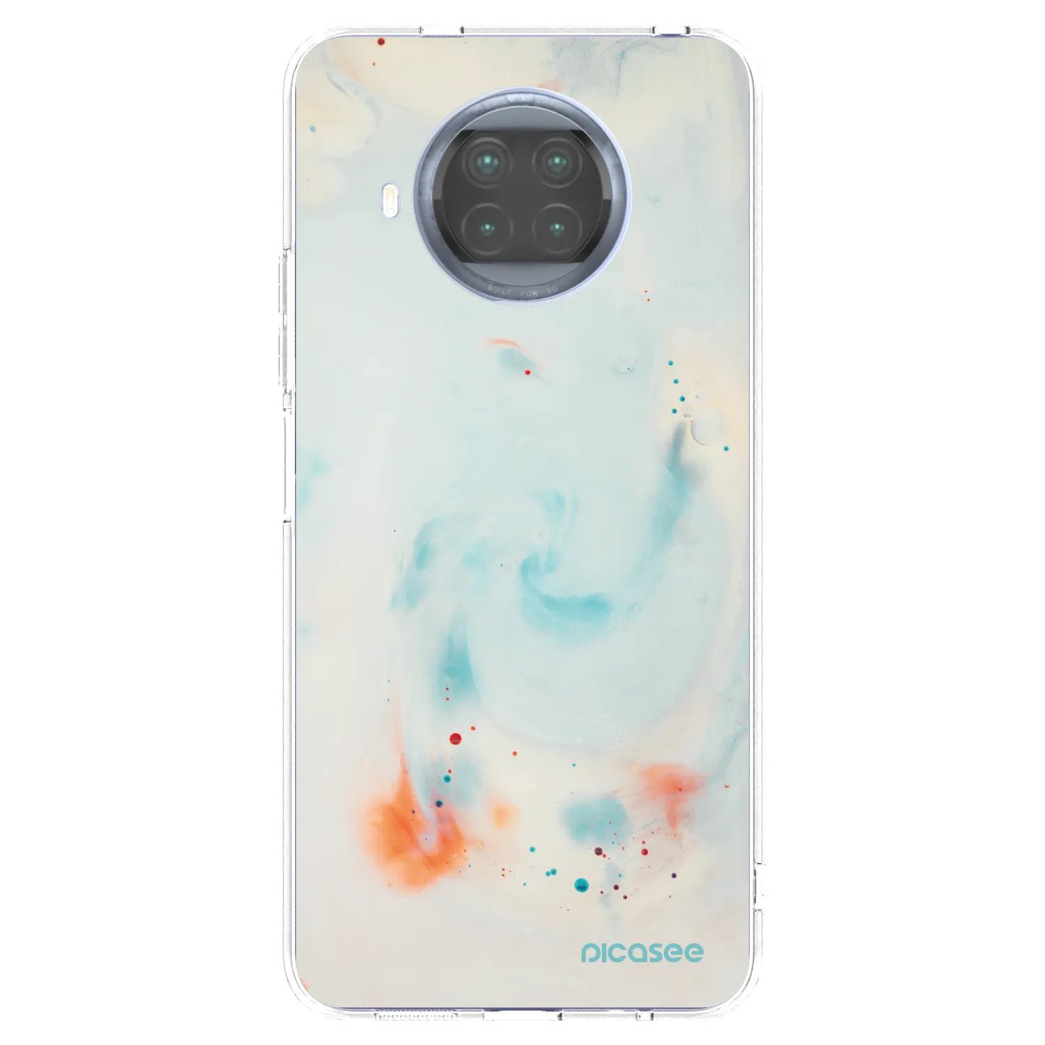 Picasee silikonový průhledný obal pro Xiaomi Mi 10T Lite - Splash