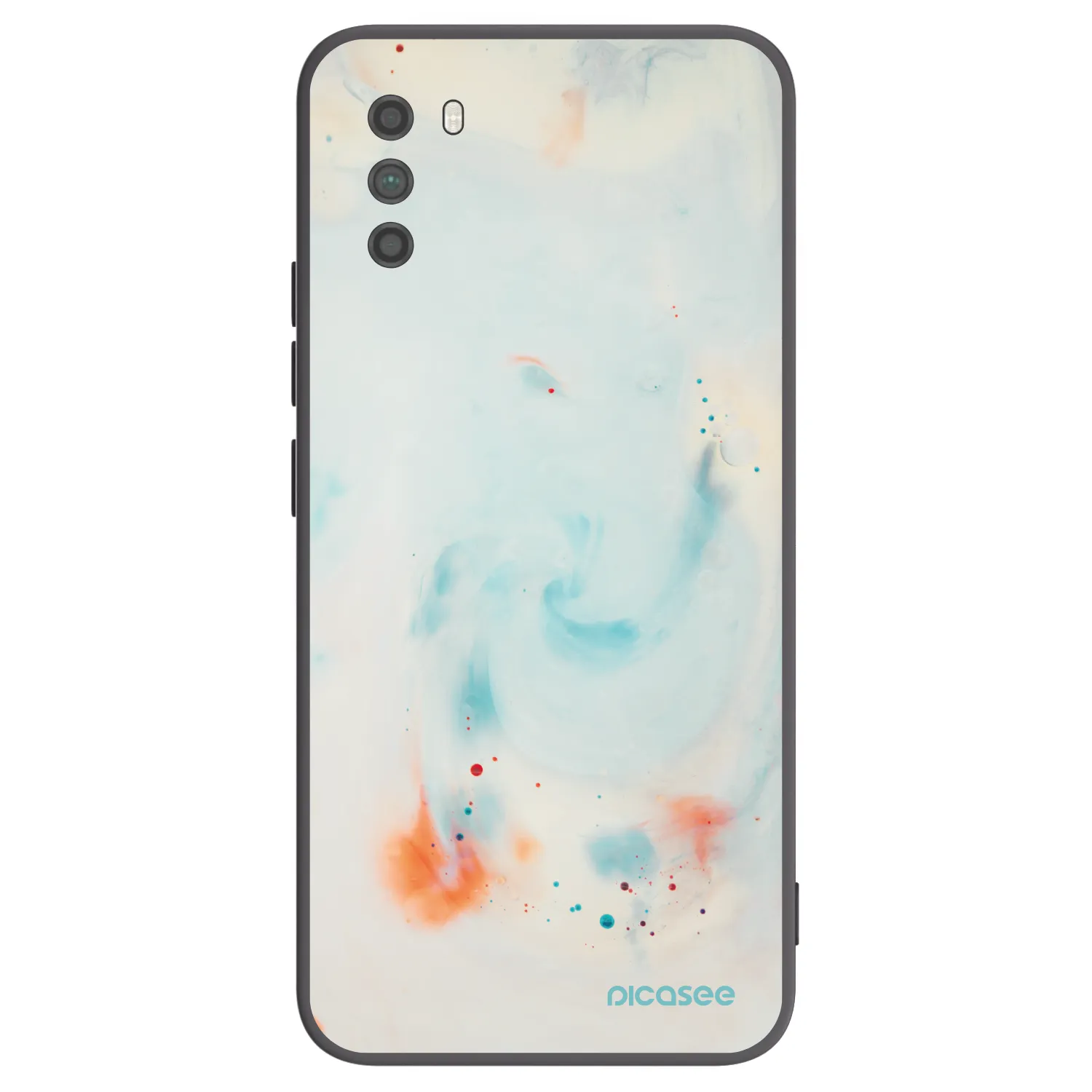 Picasee silikonový černý obal pro Xiaomi Poco M3 - Splash