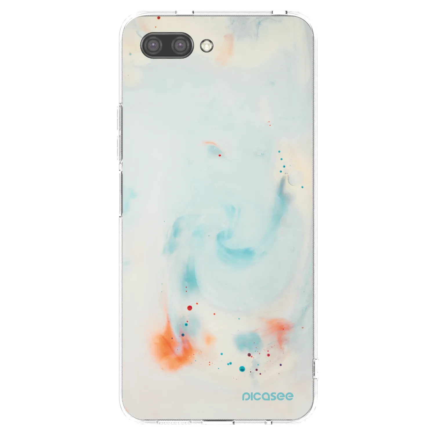 Picasee silikonový průhledný obal pro Honor 10 - Splash
