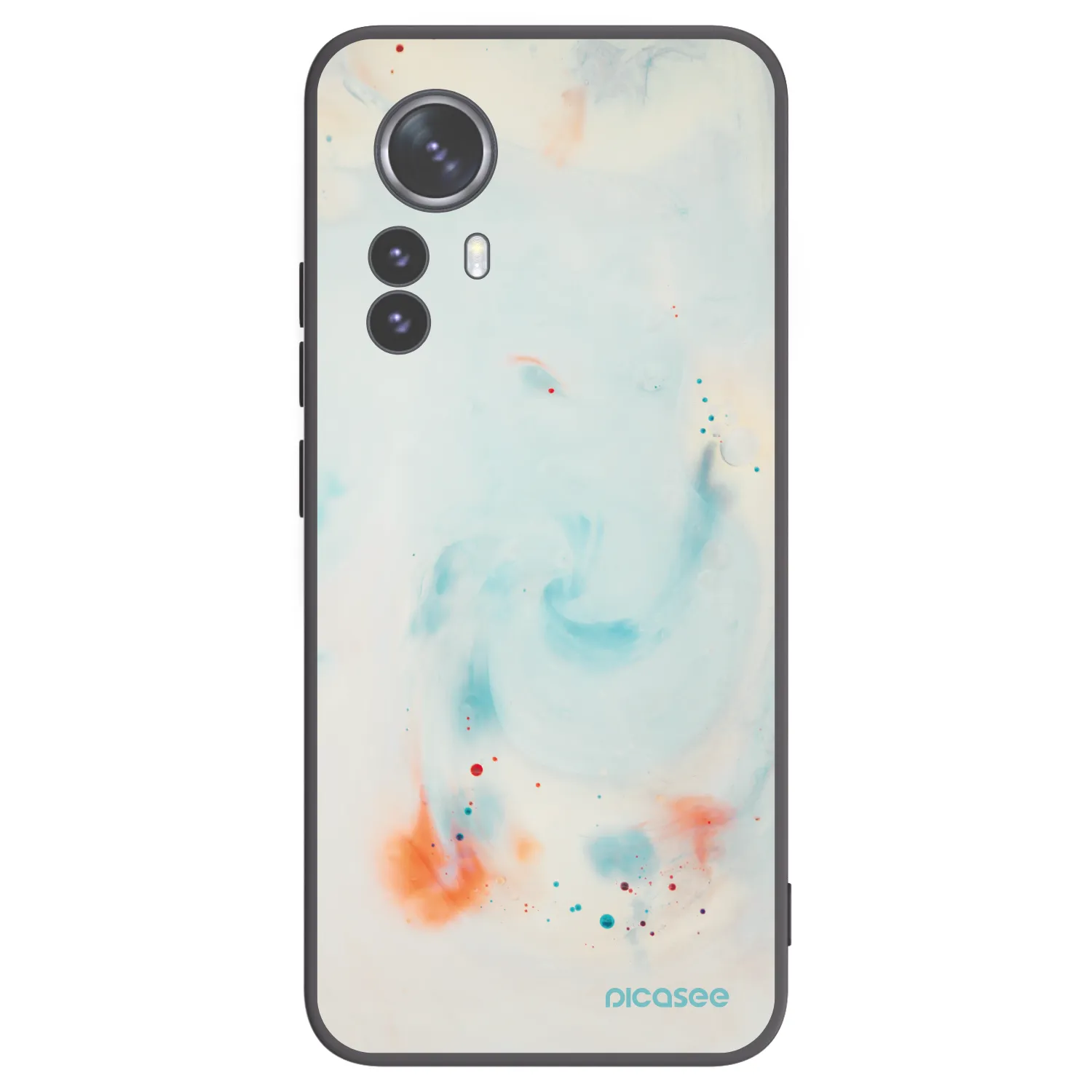 Picasee silikonový černý obal pro Xiaomi 12 Pro - Splash