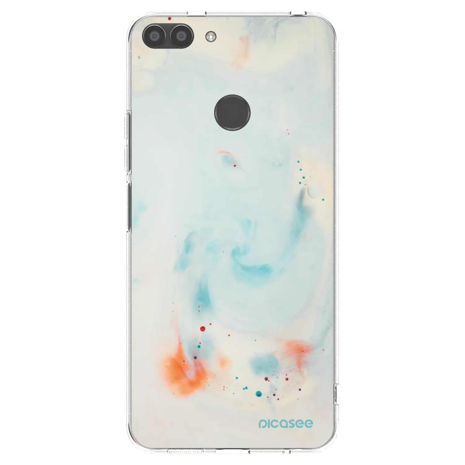 Picasee silikonový průhledný obal pro Huawei P Smart - Splash