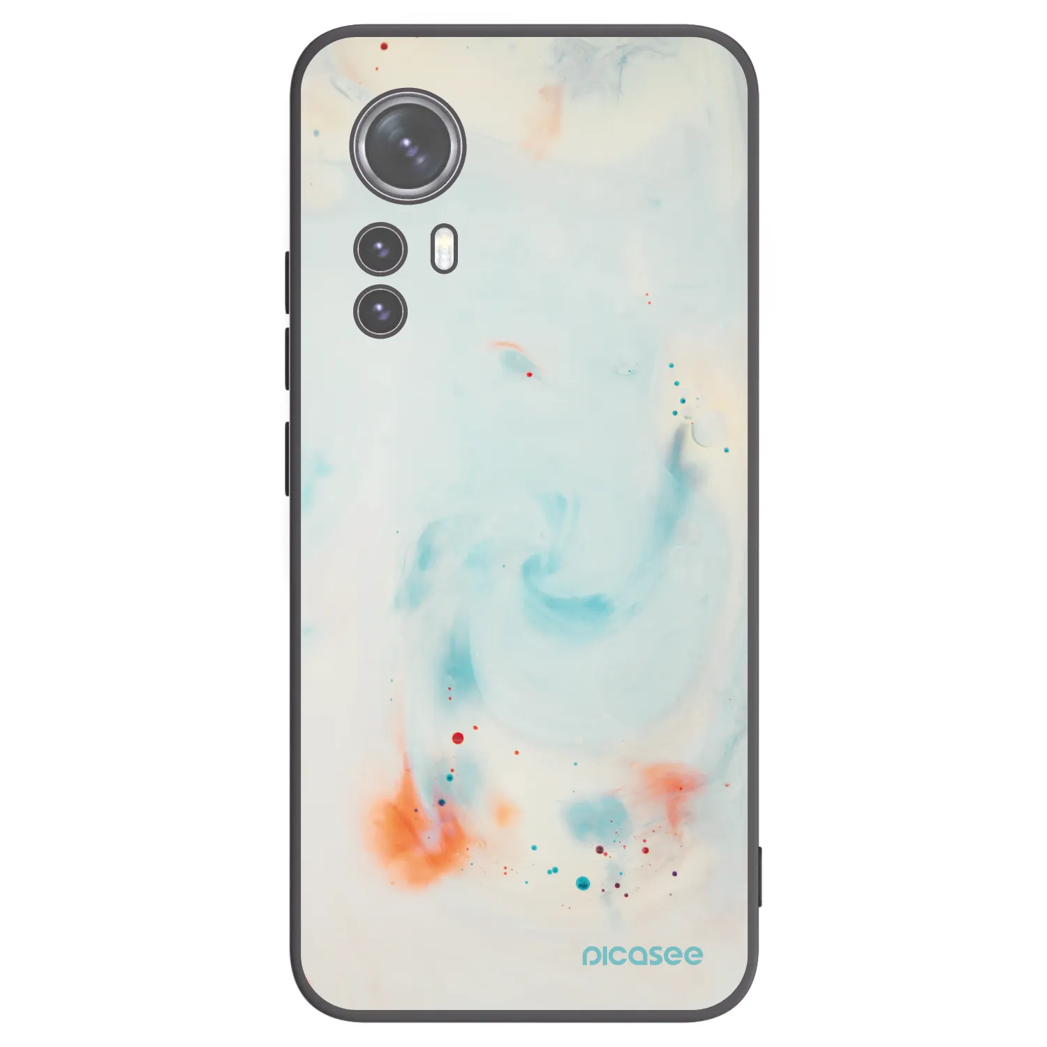 Picasee silikonový černý obal pro Xiaomi 12X - Splash
