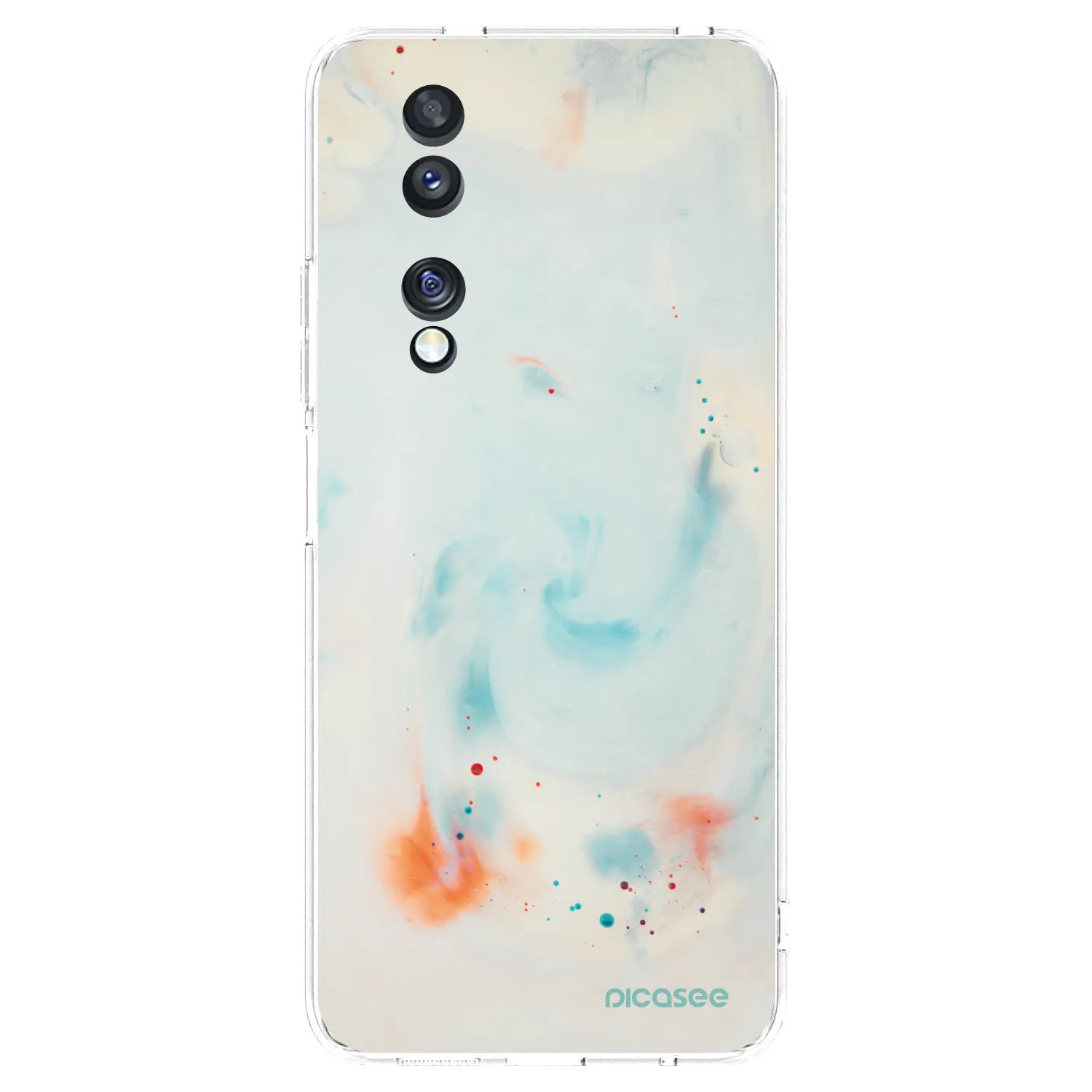 Picasee silikonový průhledný obal pro Honor 70 - Splash