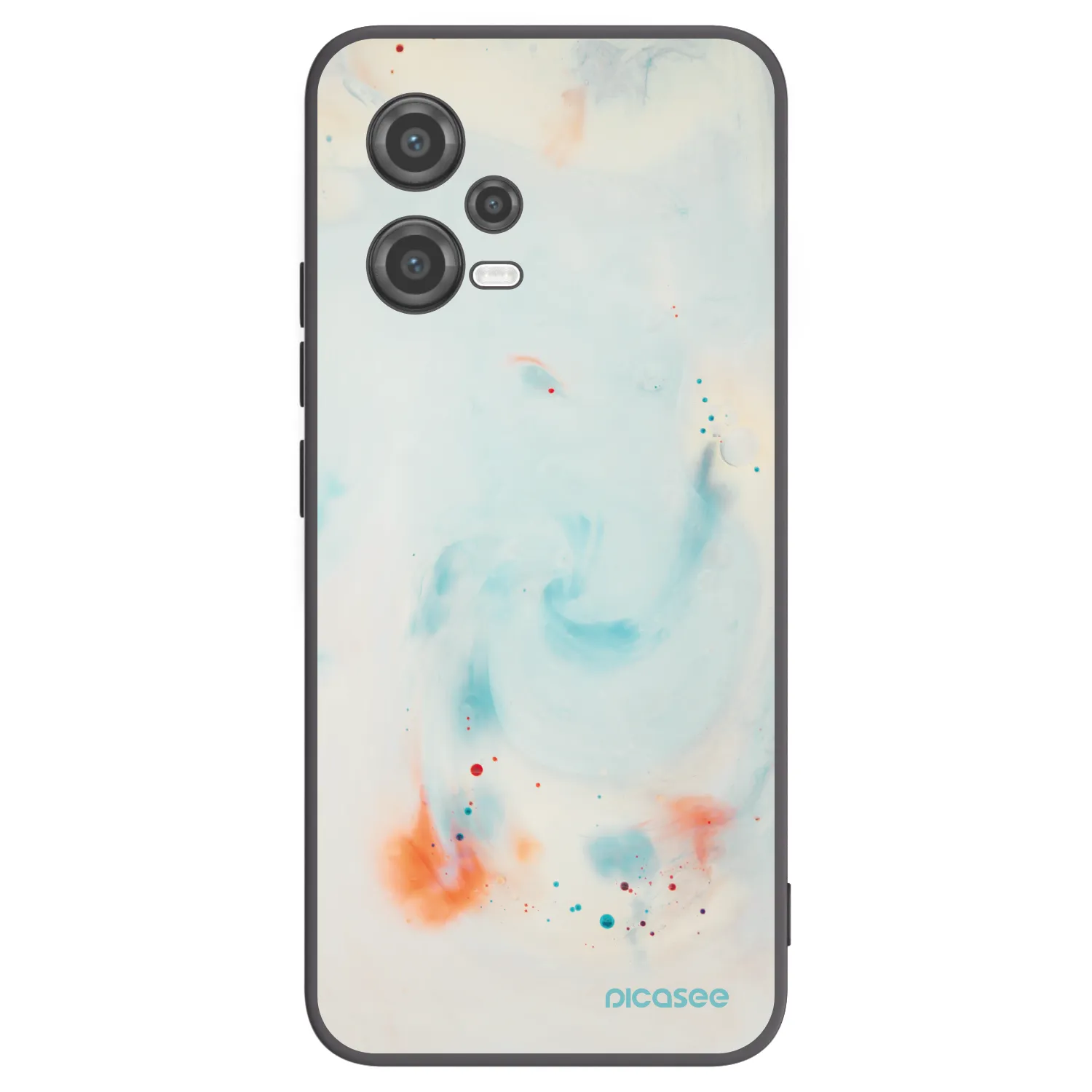Picasee silikonový černý obal pro Xiaomi Poco X5 - Splash