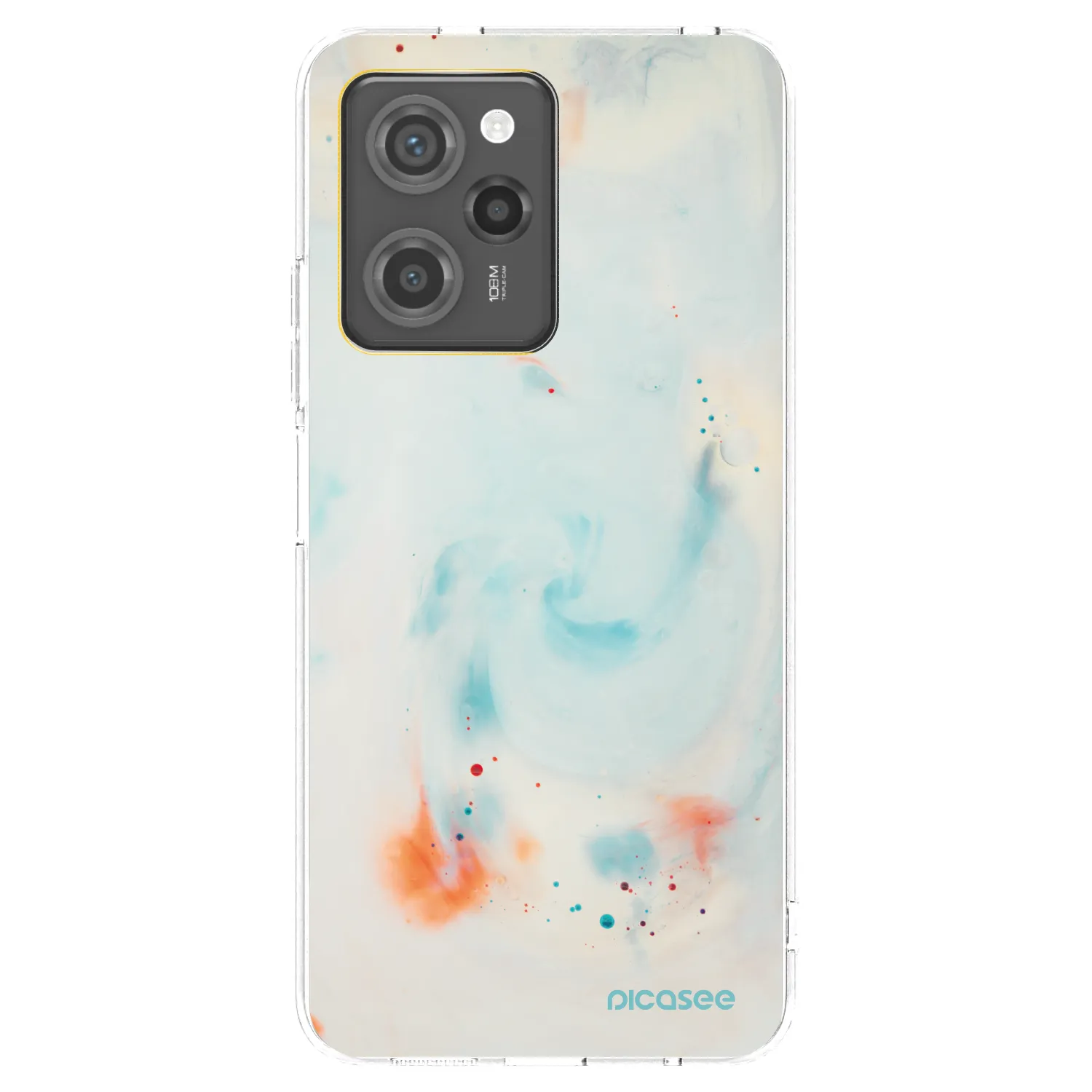 Picasee silikonový černý obal pro Xiaomi Poco X5 Pro - Splash