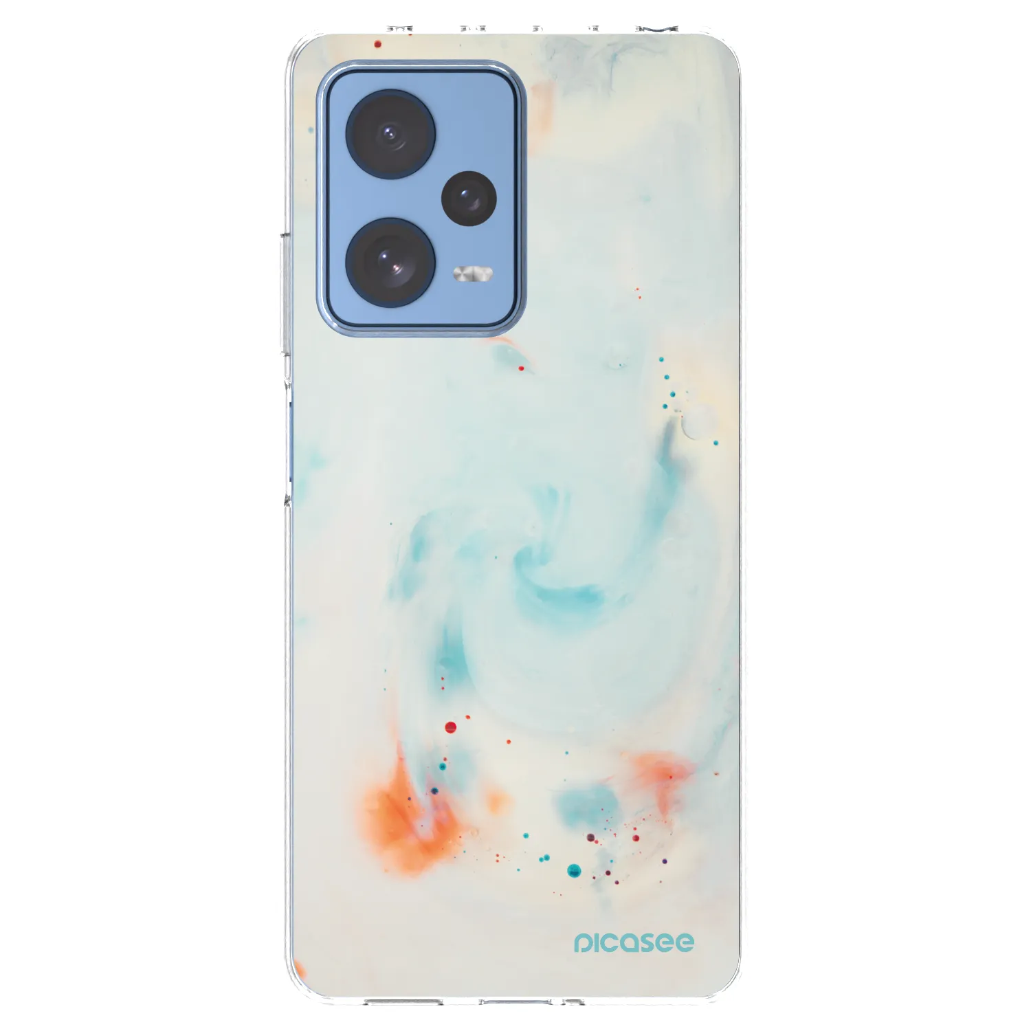 Picasee silikonový průhledný obal pro Xiaomi Redmi Note 12 Pro 5G - Splash