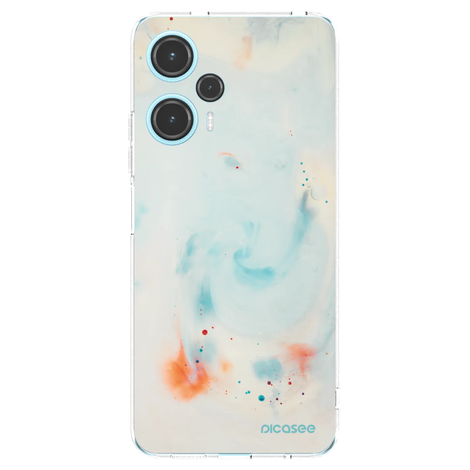 Picasee silikonový průhledný obal pro Xiaomi Poco F5 - Splash