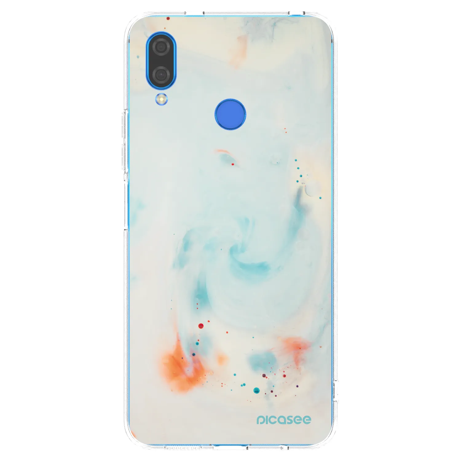 Picasee silikonový průhledný obal pro Huawei Nova 3 - Splash