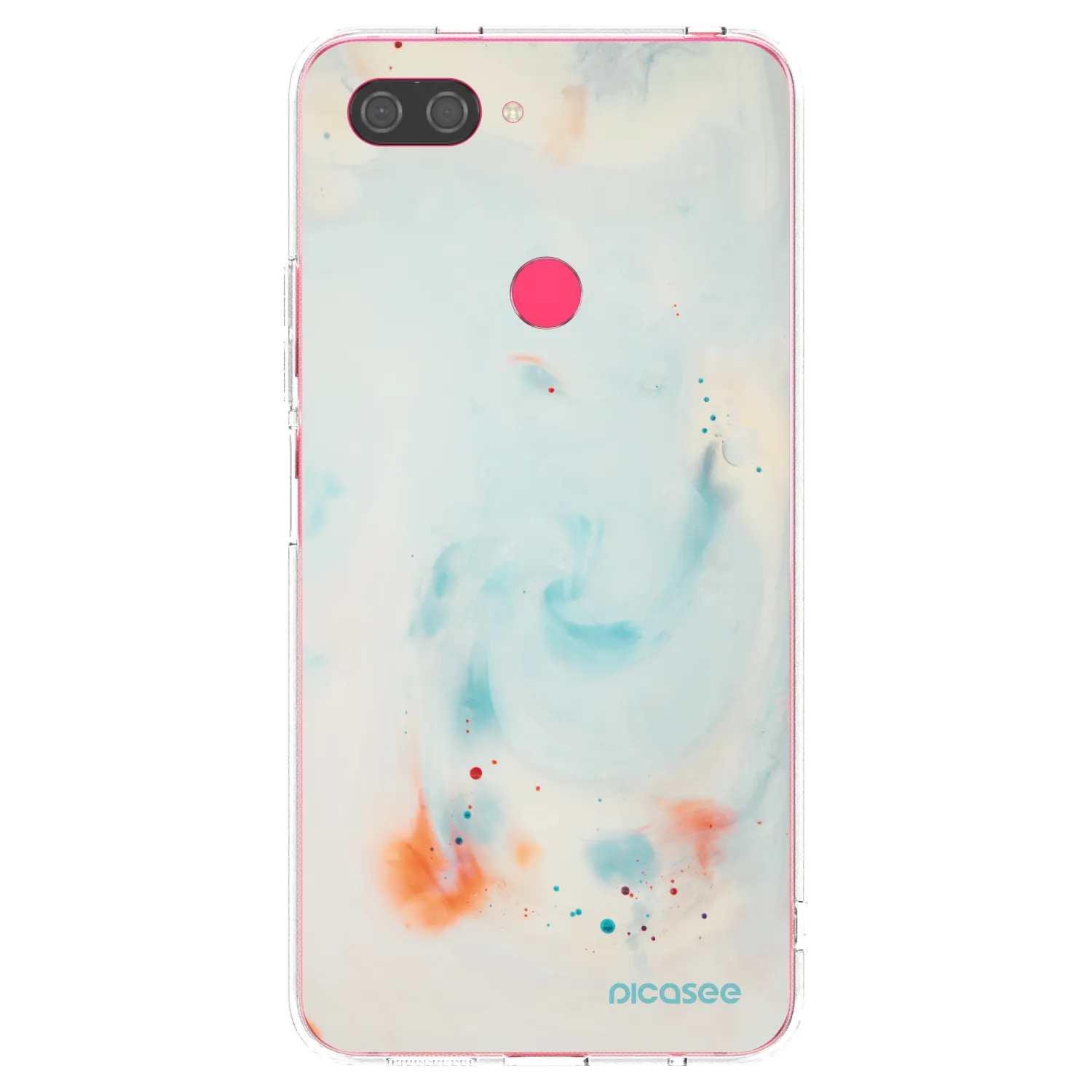 Picasee silikonový průhledný obal pro Xiaomi Mi 8 Lite - Splash