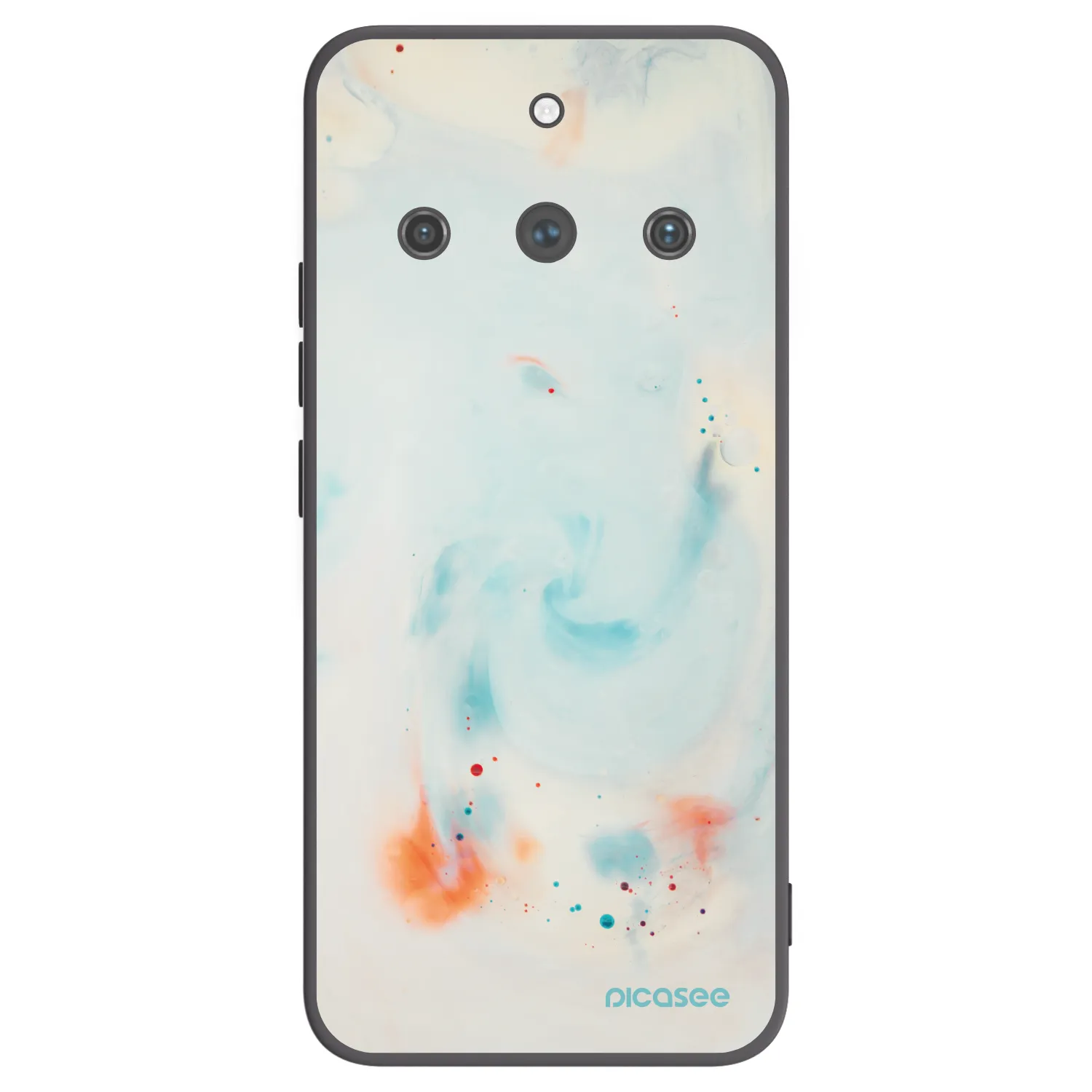 Picasee silikonový černý obal pro Realme 11 Pro+ - Splash