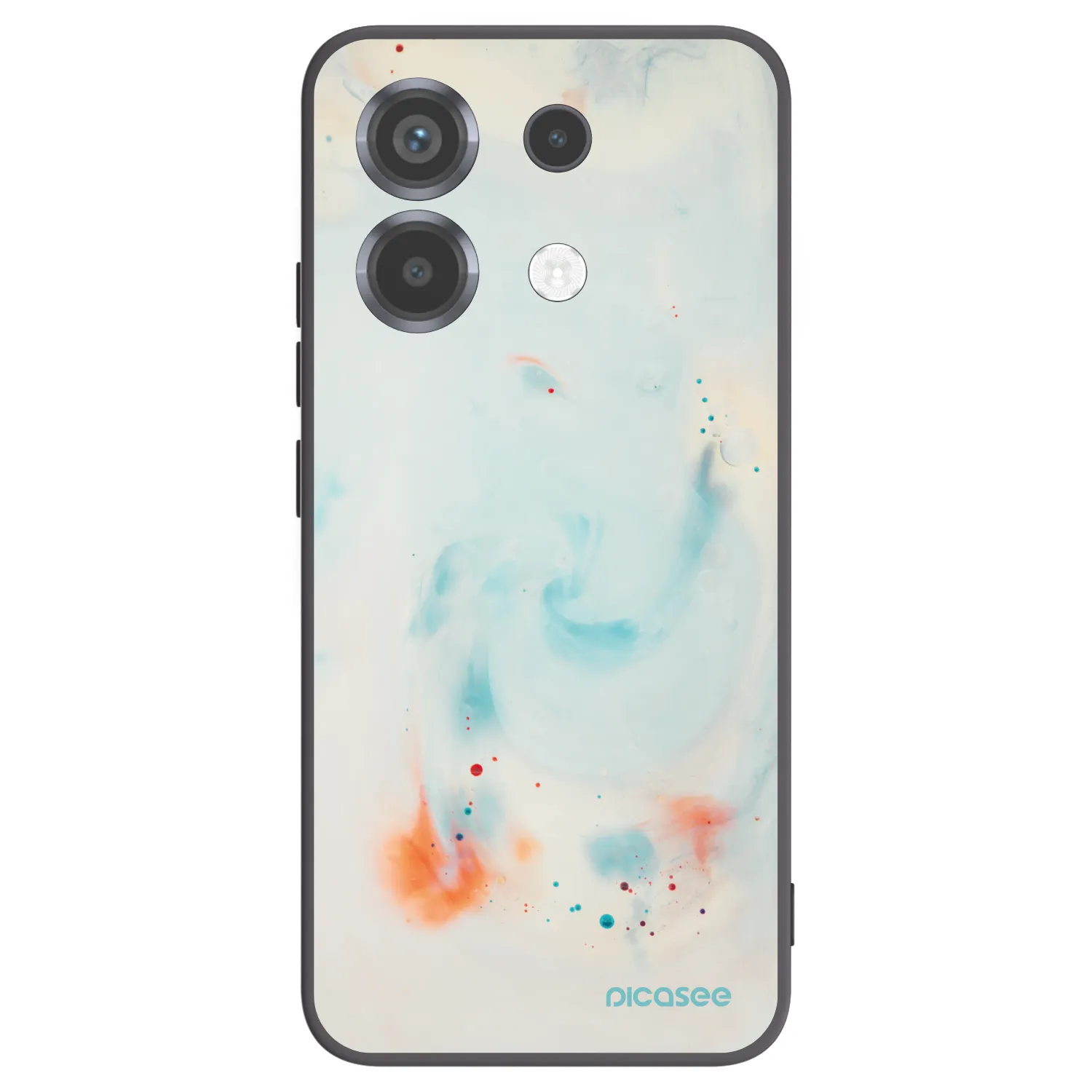 Picasee silikonový černý obal pro Xiaomi Poco X6 - Splash