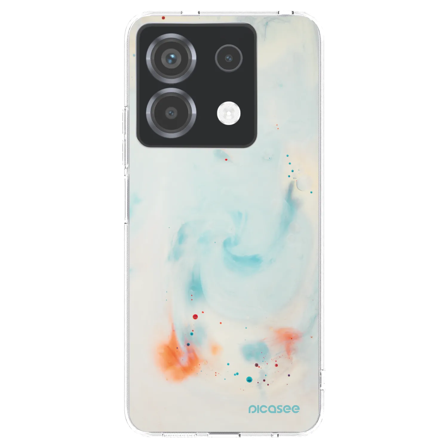 Picasee silikonový průhledný obal pro Xiaomi Poco X6 - Splash