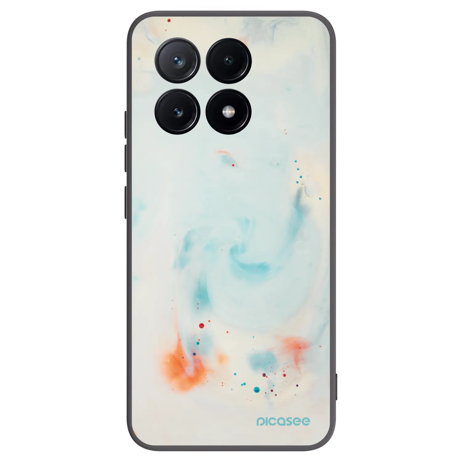 Picasee silikonový černý obal pro Xiaomi Poco X6 Pro - Splash