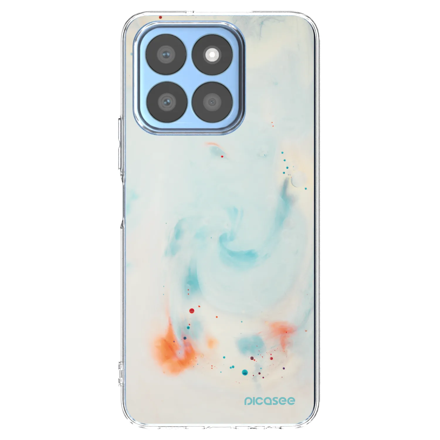 Picasee silikonový průhledný obal pro Honor X8b - Splash