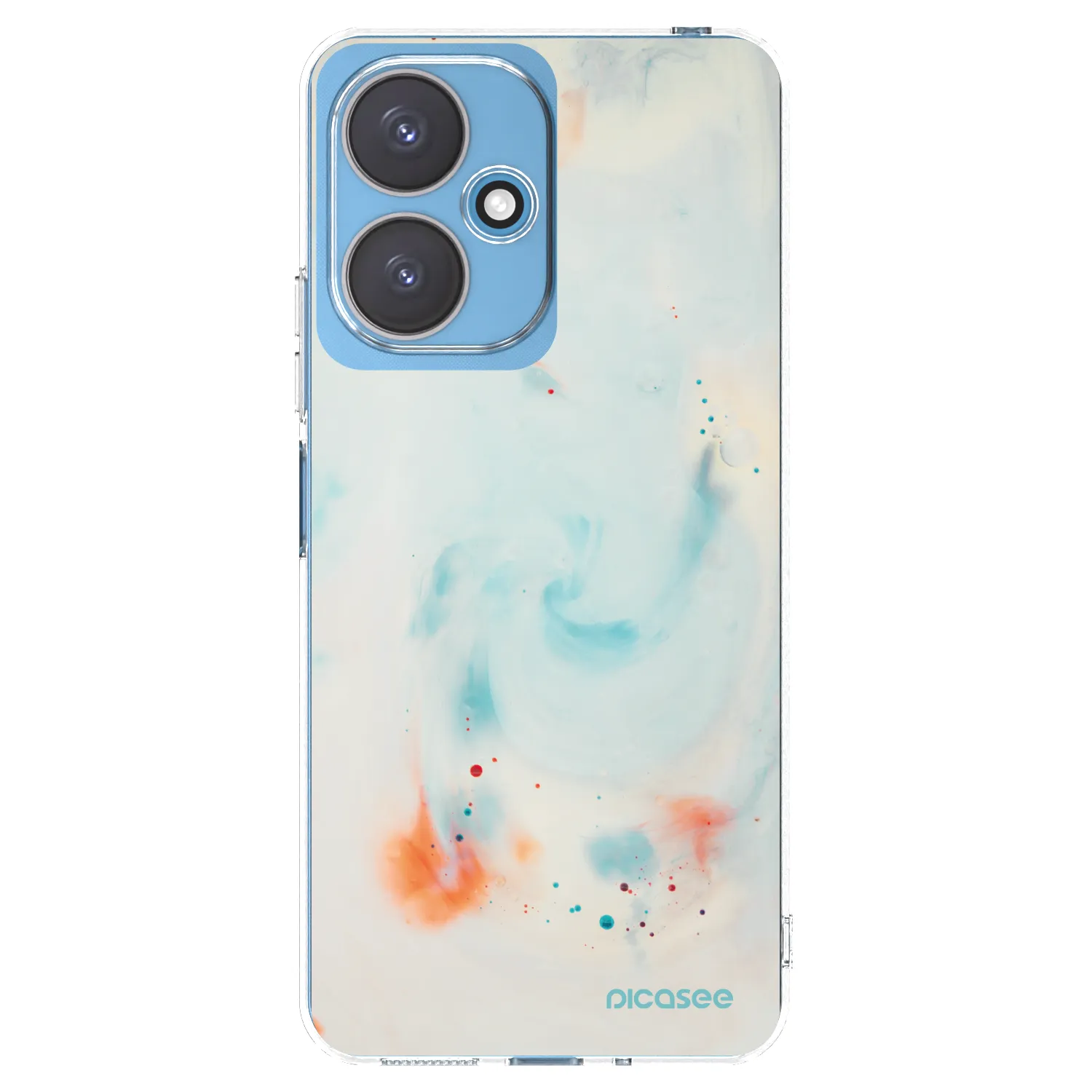 Picasee silikonový průhledný obal pro Xiaomi Redmi 13C 5G - Splash