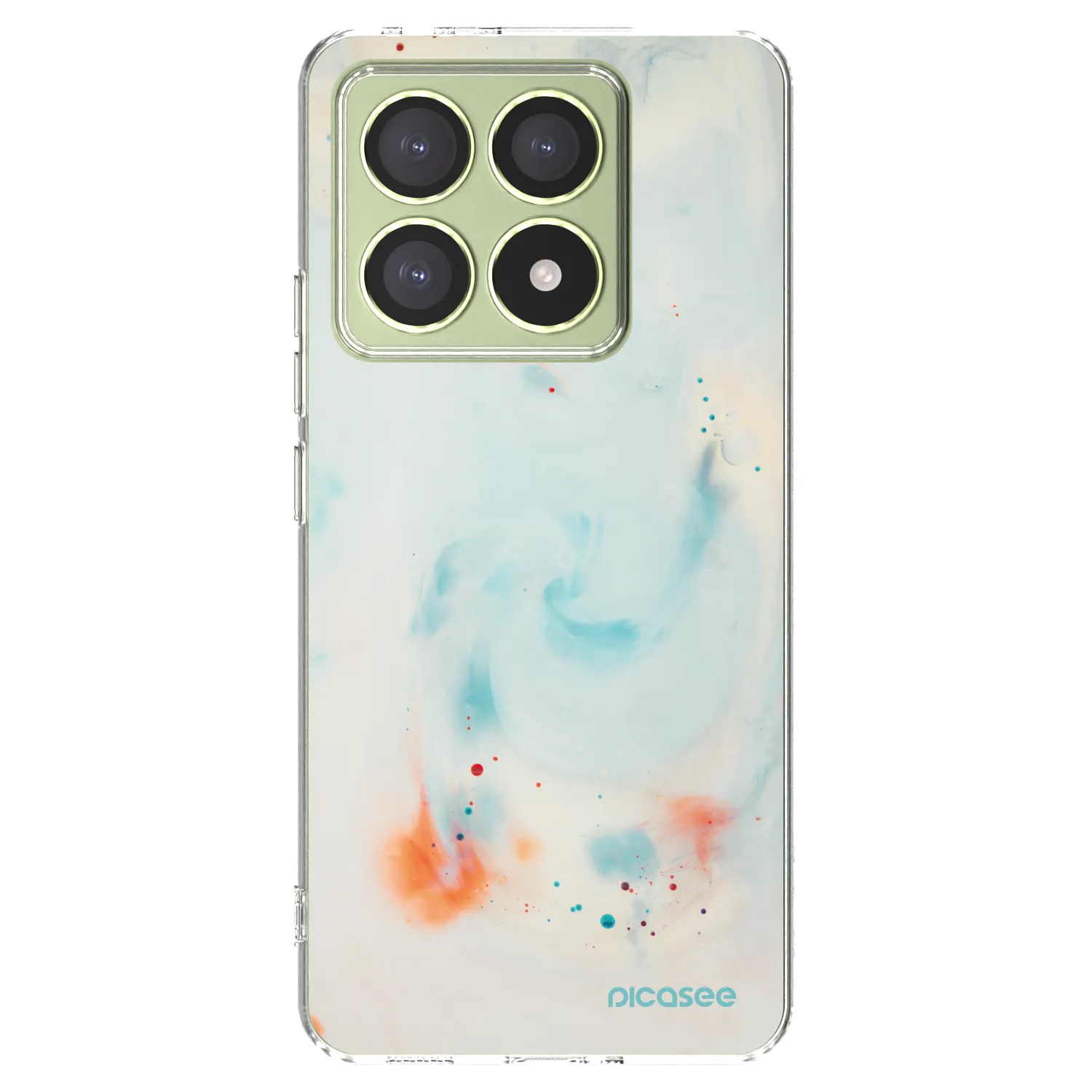 Picasee silikonový průhledný obal pro Xiaomi 14T - Splash