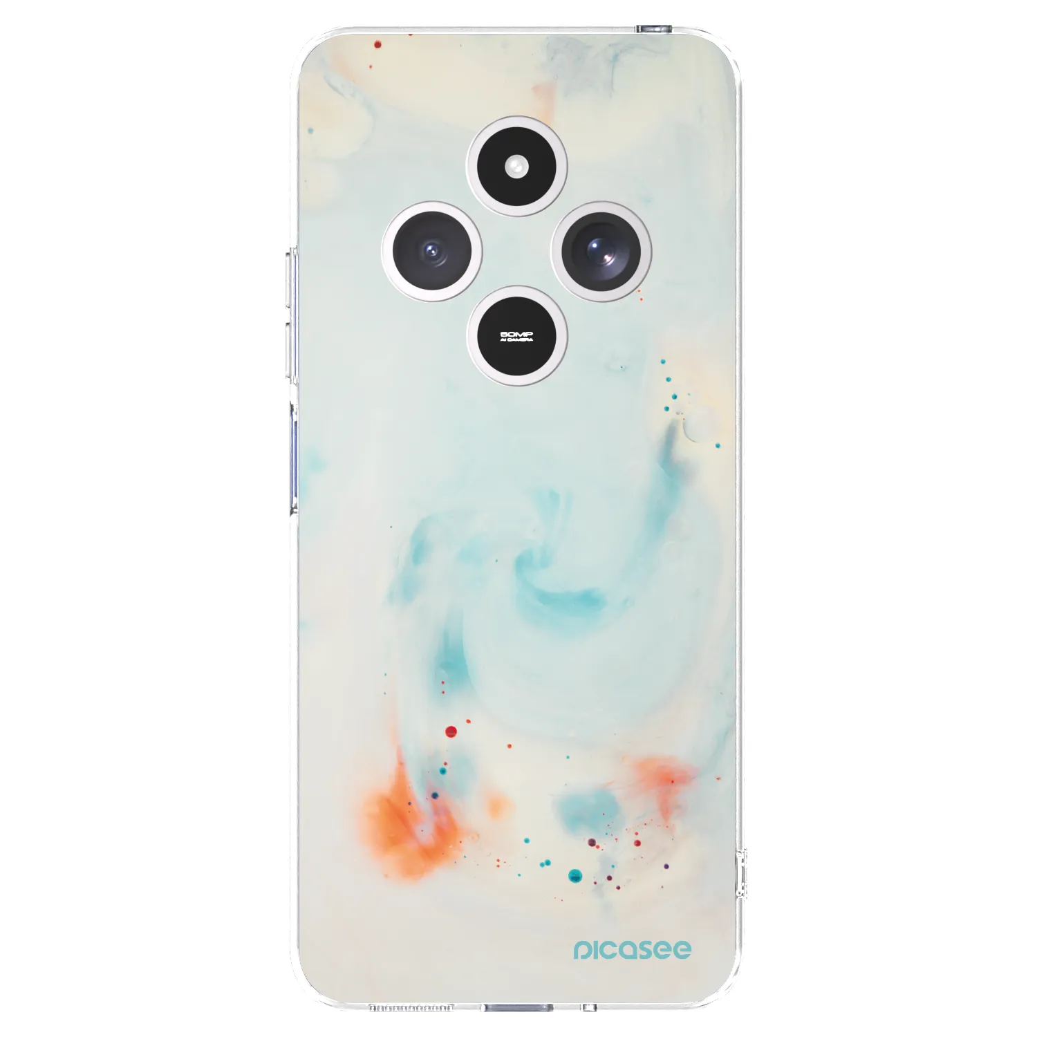 Picasee silikonový průhledný obal pro Xiaomi Redmi 14C - Splash