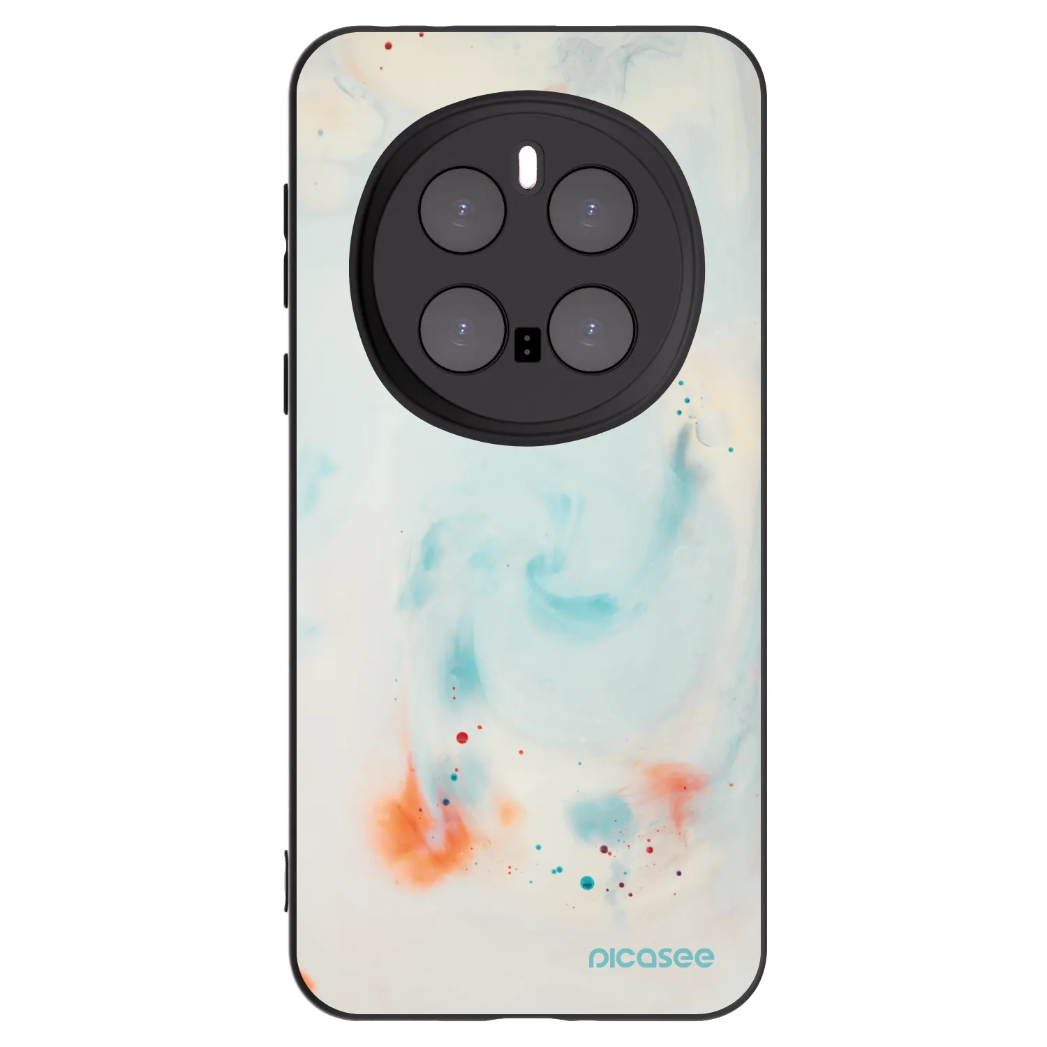 Picasee silikonový černý obal pro Honor Magic7 Pro 5G - Splash