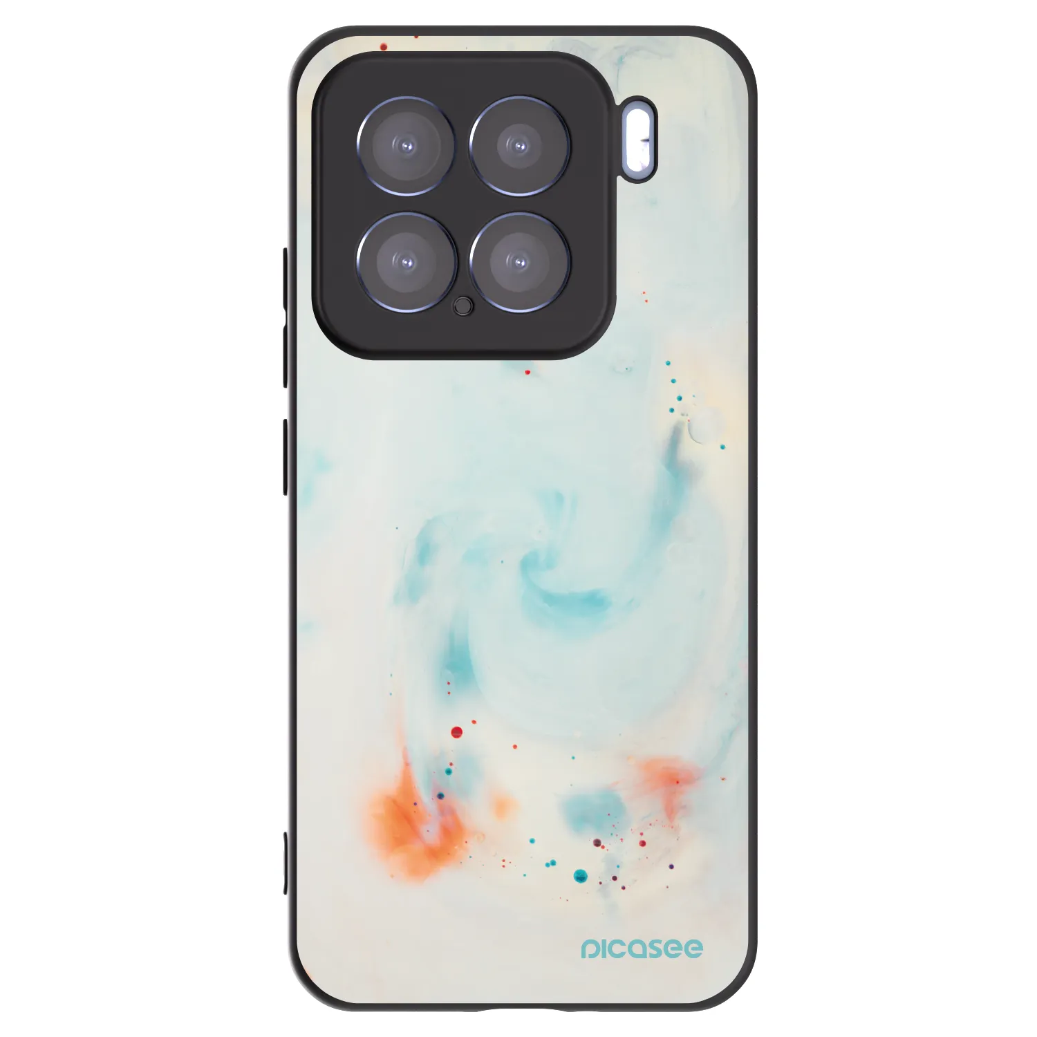 Picasee silikonový černý obal pro Xiaomi 15 - Splash