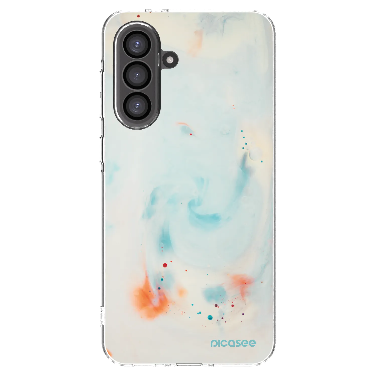 Picasee silikonový průhledný obal pro Samsung Galaxy A56 5G A566B - Splash