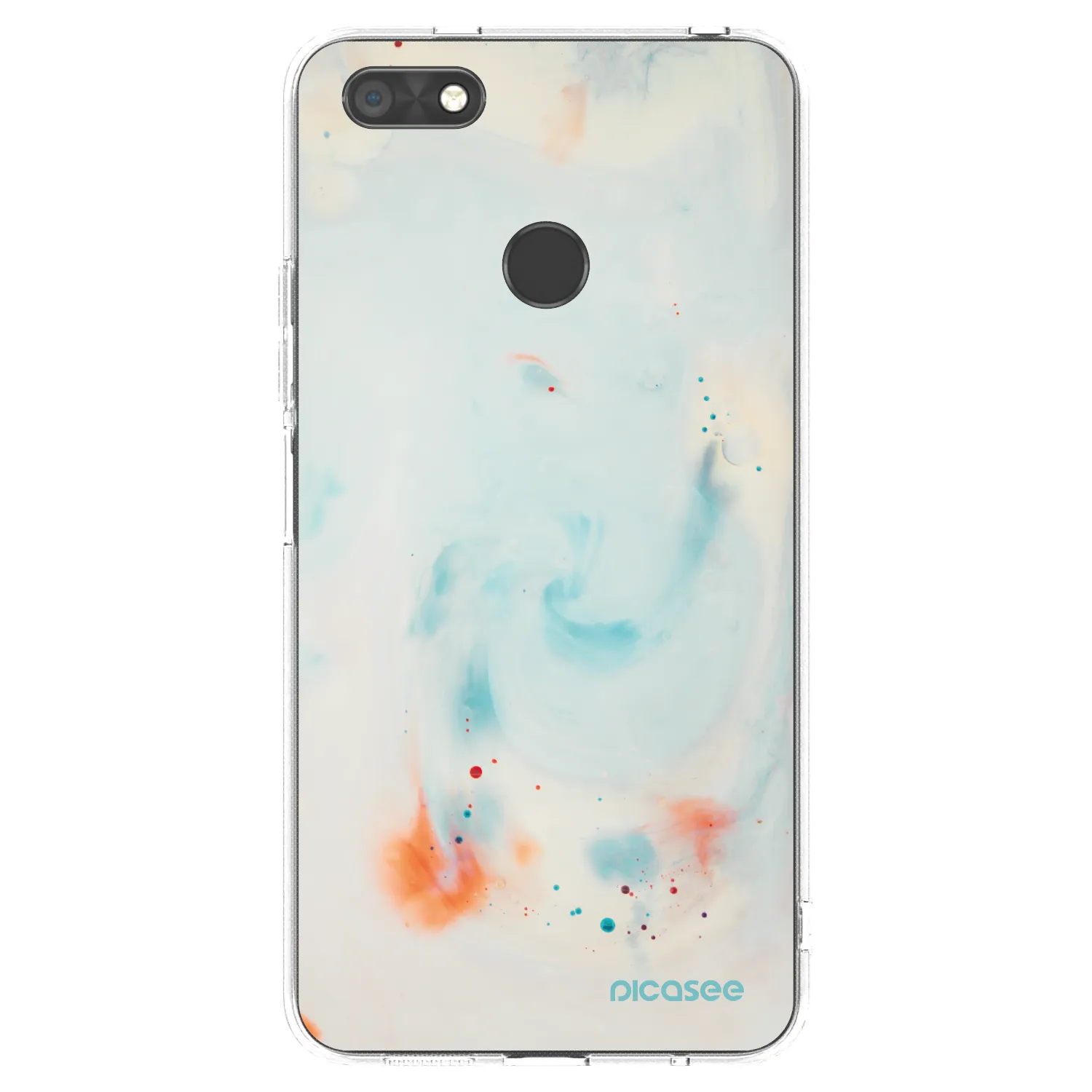 Picasee silikonový průhledný obal pro Huawei P9 Lite Mini - Splash