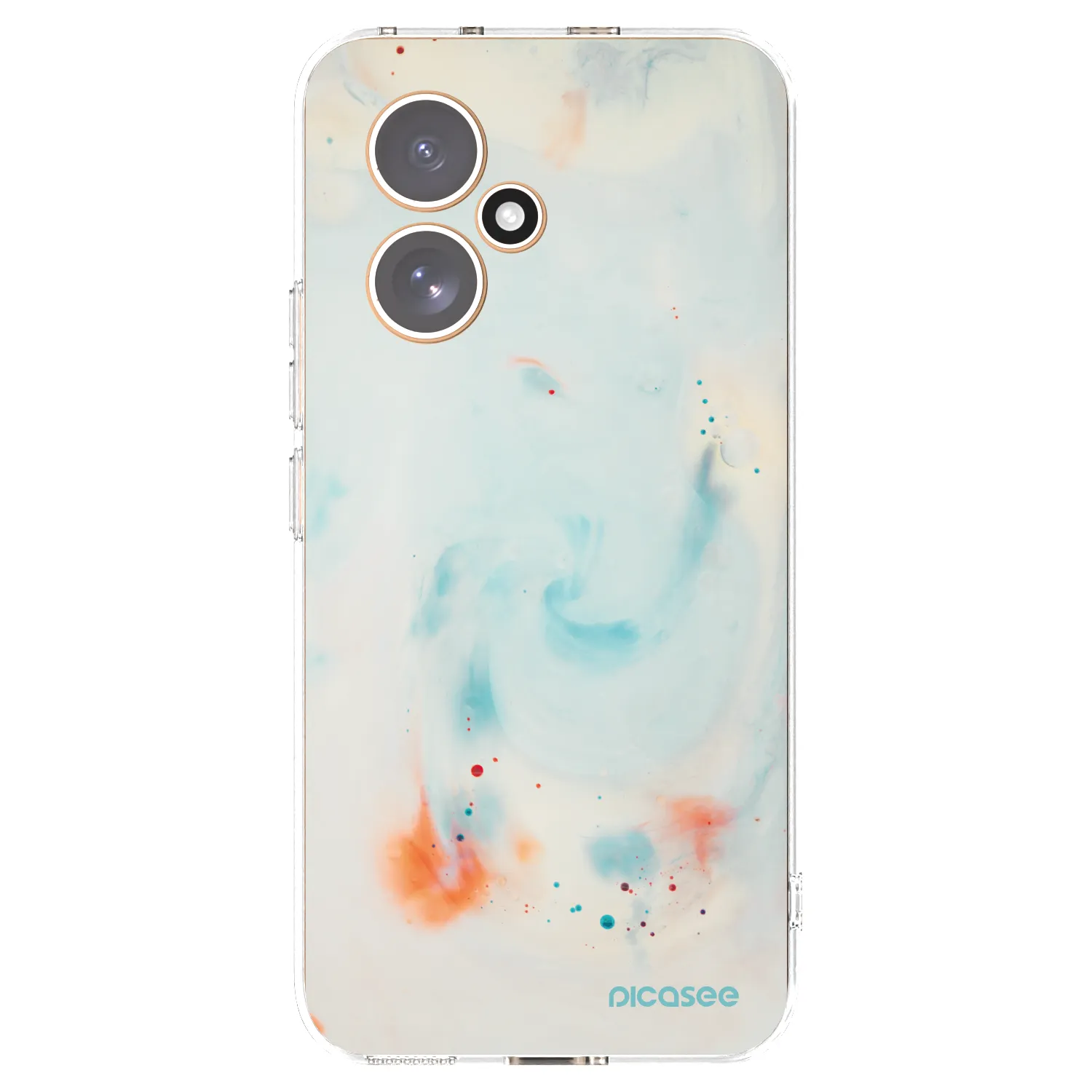 Picasee silikonový průhledný obal pro Honor 400 5G - Splash