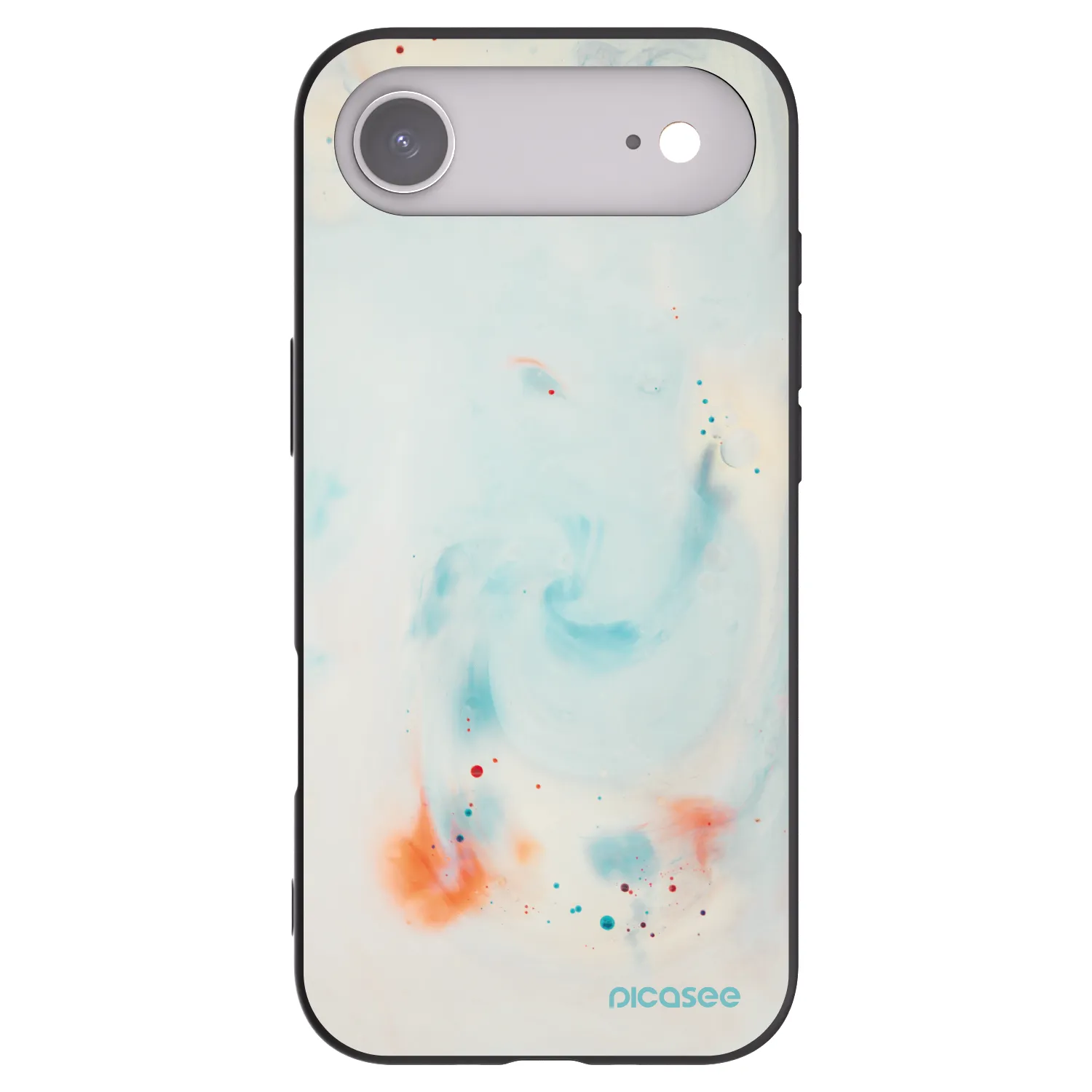 Picasee silikonový černý obal pro Apple iPhone Air - Splash