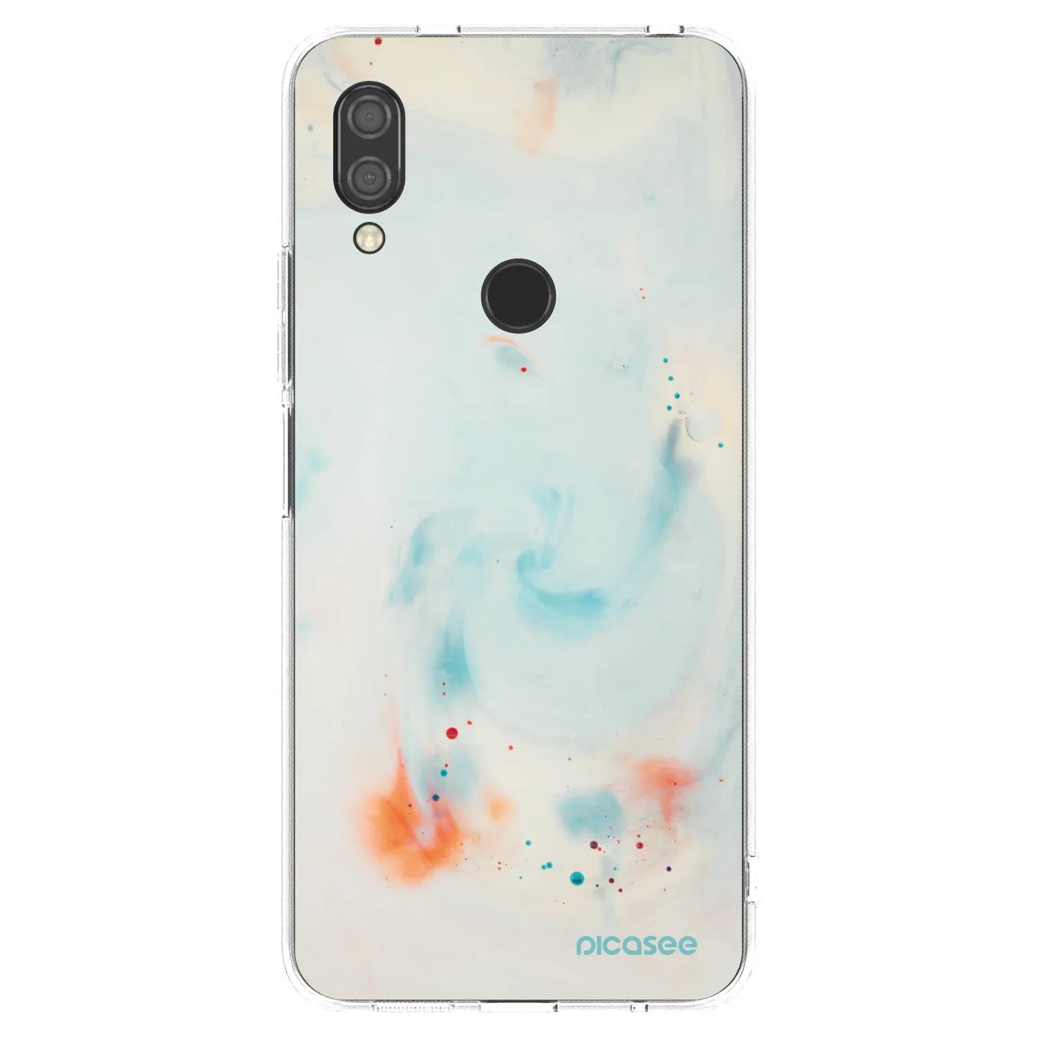 Picasee silikonový průhledný obal pro Xiaomi Redmi 7 - Splash